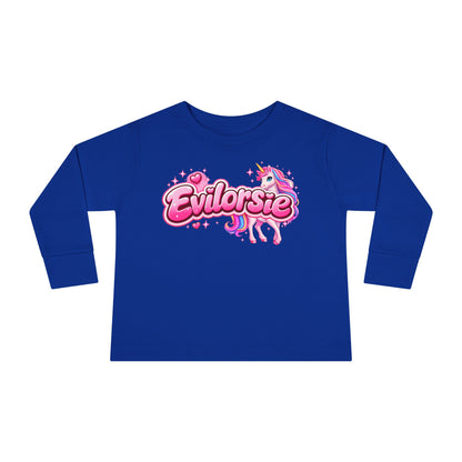 Girls EV1LORS1E Toddler Long Sleeve Tee