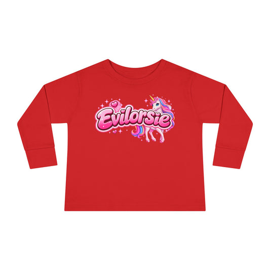 Girls EV1LORS1E Toddler Long Sleeve Tee