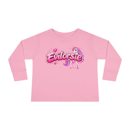 Girls EV1LORS1E Toddler Long Sleeve Tee