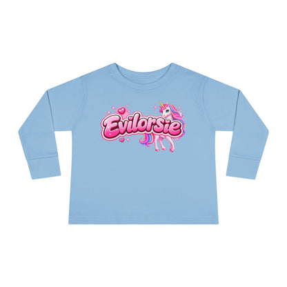 Girls EV1LORS1E Toddler Long Sleeve Tee